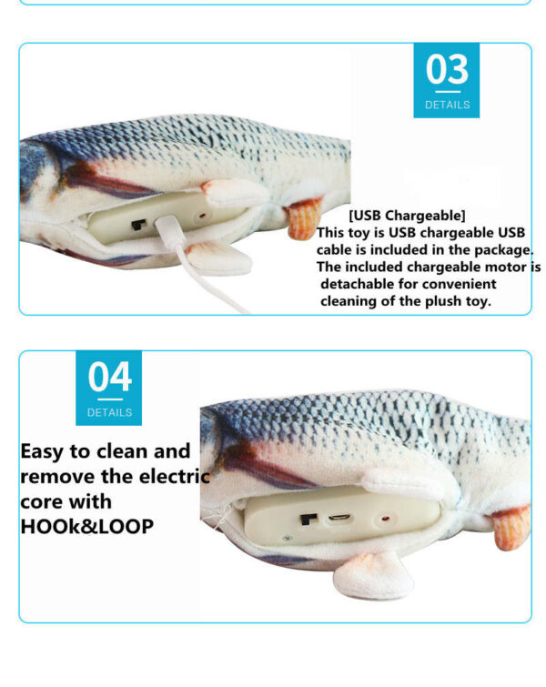 Flippy Floppy Flappy Fish Toy - Image 9