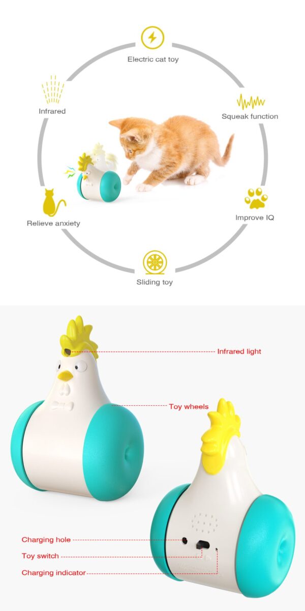 Crazy Chicken Wibbler Wobbler - Image 2