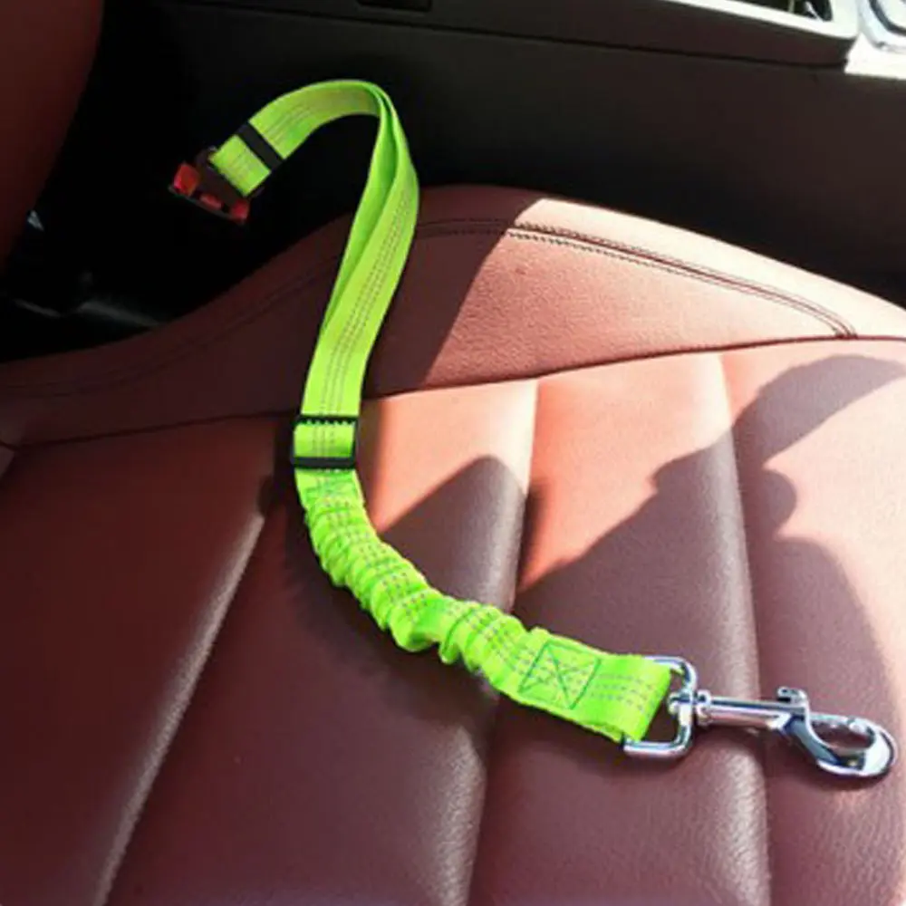 Pet Safety Belt - Attention all pet owners! Keep your pet safe and secure while driving with the innovative Pet Safety Belt. Featuring an elasticized lead and a secure hook and clip, this essential accessory ensures your pet stays comfortable and protected during sudden stops, or open doors. Easy to install. #PetSafetyBelt #DriveSafeWithPets #FurryFriendsOnTheGo - PET-LIF-0-2 Pet Safety Belt - Image 8