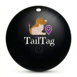TailTags – Apple AirTag Compatible Tracking Tag for Apple and Android -