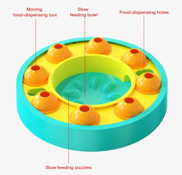 Doggy Slow Puzzle Feeder - Image 13