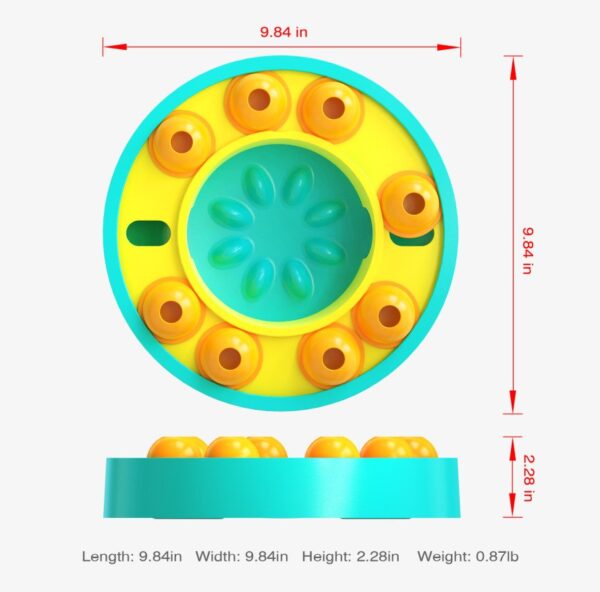 Doggy Slow Puzzle Feeder - Image 11