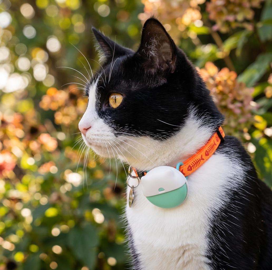 Agile Pro GPS Pet Tracker - The Agile Pro GPS Cat Tracker is an ultra-lightweight, waterproof device designed for real-time tracking and safety. Featuring a dual-mode system for home and away tracking, it maximizes battery life while ensuring your cat stays secure. Easy setup and advanced integration make it an essential pet care tool. - AGI-pro-GPS-0-1 Agile Pro GPS Pet Tracker - Image 4