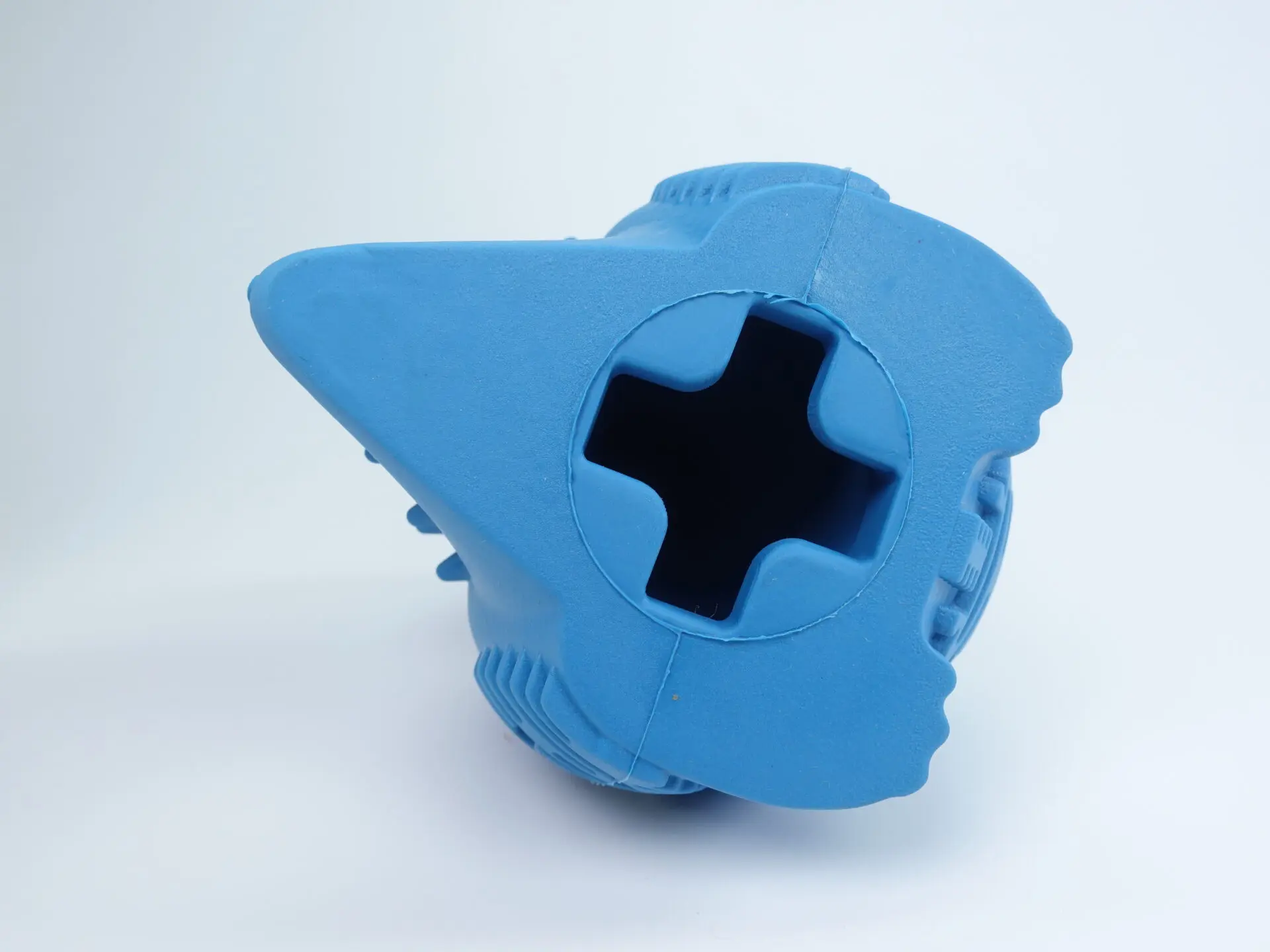 DinoTuff Rugged Dental Chew - The <strong>DinoTuff Rugged Dental Chew</strong> is an eco-friendly, durable natural rubber toy designed to promote your pet’s dental health while providing entertainment. Its <strong>teething texture</strong> cleans teeth during play, with a recess for applying toothpaste, and it also doubles as a <strong>puzzle treat dispenser</strong> to engage your pet’s mind. Made from non-toxic, bite-resistant materials, it’s ideal for heavy chewers and supports sustainability. The chew toy helps reduce plaque, promotes healthy gums, and provides hours of fun, all while being easy to clean and customizable. - dinotuff-dent-01 DinoTuff Rugged Dental Chew - Image 15