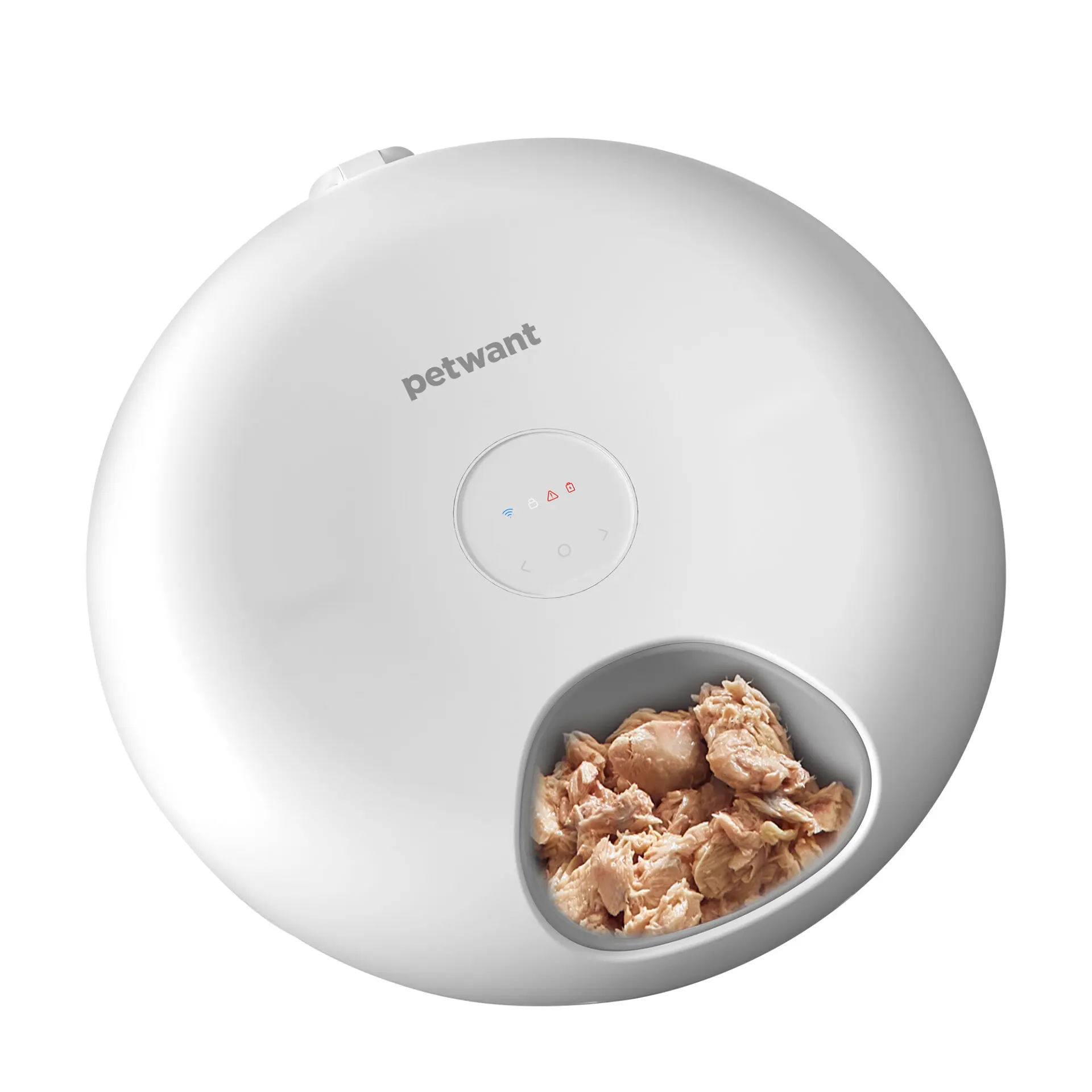 Cool Bowl Smart Feeder - The <strong>Cool Bowl Smart Feeder</strong> offers a convenient, app-controlled solution for precise and automated pet feeding. With WiFi-enabled remote access, you can easily set feeding times and portion sizes from anywhere, ensuring your pet is fed on schedule. Its <strong>precision feeding</strong> helps with portion control, while features like <strong>six-meal capacity</strong>, a <strong>24-hour ice box</strong>, and a <strong>30-day battery life</strong> make it both reliable and practical. Ideal for busy pet owners, the feeder promotes consistent routines and supports healthy diets. - cool-feeder-01 Cool Bowl Smart Feeder