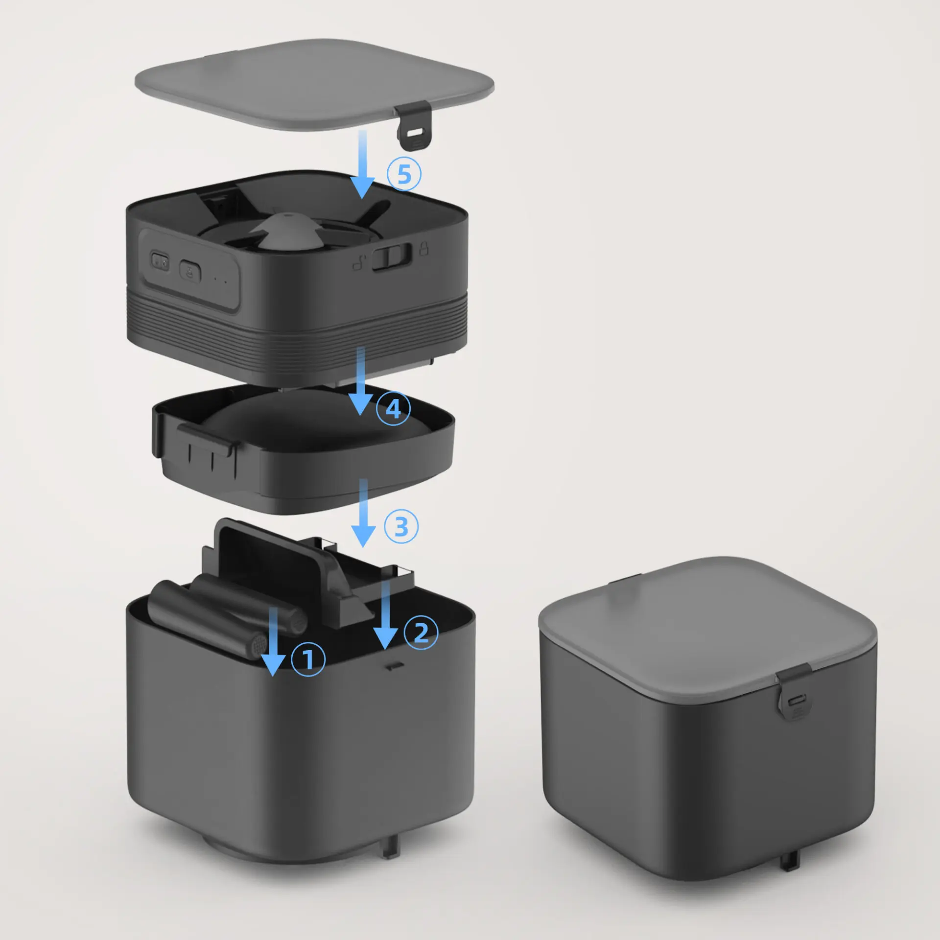 Elegant Connected Auto Feeder - The <strong>Elegant Connected Auto Feeder</strong> is a sleek, WiFi-enabled pet feeder designed for busy pet owners. With a 4-liter food tank and customizable portion control, it ensures consistent, scheduled feeding to support your pet’s health. Made from durable, food-grade ABS, it offers advanced features like automatic blockage reversal and low food/battery alerts. This feeder allows for remote management via a user-friendly app, making feeding convenient even when you're not home. - elegant-feeder-01 Elegant Connected Auto Feeder - Image 18