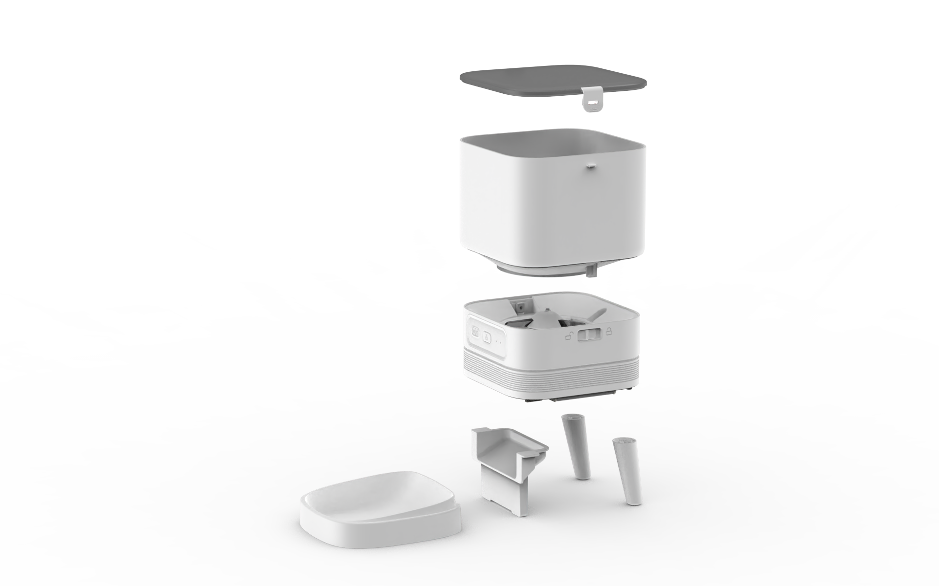 Elegant Connected Auto Feeder - The <strong>Elegant Connected Auto Feeder</strong> is a sleek, WiFi-enabled pet feeder designed for busy pet owners. With a 4-liter food tank and customizable portion control, it ensures consistent, scheduled feeding to support your pet’s health. Made from durable, food-grade ABS, it offers advanced features like automatic blockage reversal and low food/battery alerts. This feeder allows for remote management via a user-friendly app, making feeding convenient even when you're not home. - elegant-feeder-01 Elegant Connected Auto Feeder - Image 19